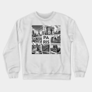 FRENCH CITY - PARIS - TRAVEL -3 Crewneck Sweatshirt